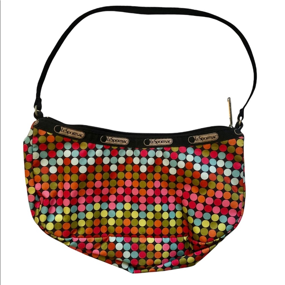 [Lesportsac] Multi Color Dotted Classic Small Hobo